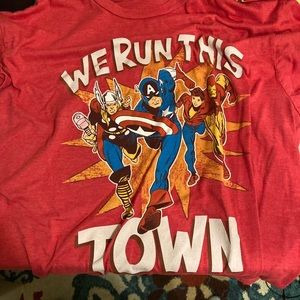 Marvel Superhero Shirt; XL
